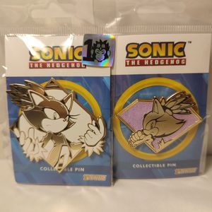 Sonic The Hedgehog Blaze The Cat Enamel Pins Official Sega Collectibles Bundle